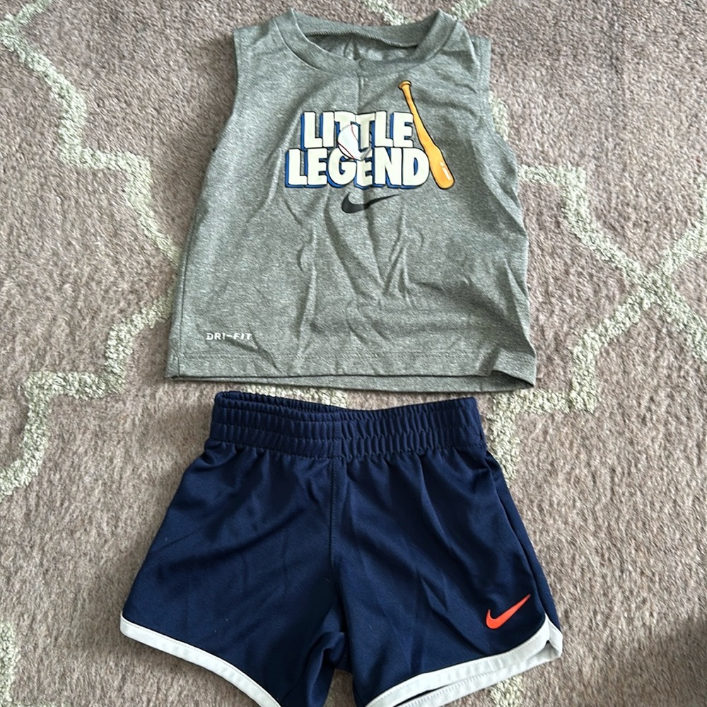 Baby 12 month Nike baseball outfit